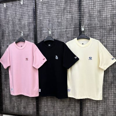 Áo Thun Pack New Era LA/NY Hồng Đen Be *13511136*