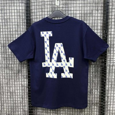 Áo Thun New Era LA Dodgers Xanh Navi Logo Monogram *16588559*