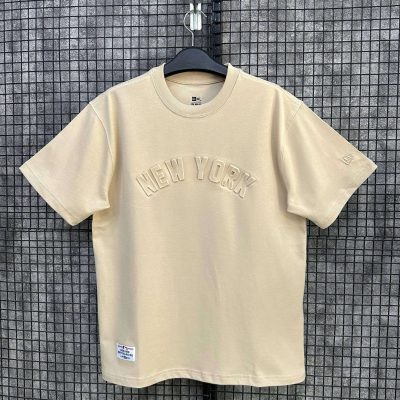 Áo Thun New Era New York Yankees Logo Dập Nổi Nâu *14198898*