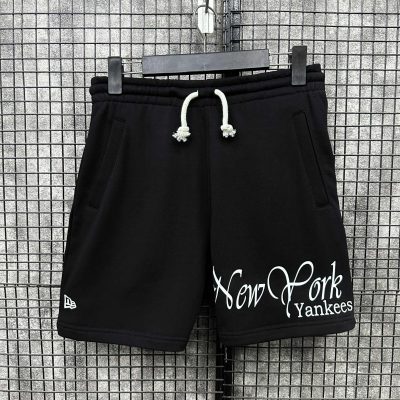 Quần Short New Era New York Yankees Biglogo Trắng Đen *14778879*