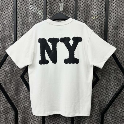 Áo Thun New Era New York Yankees Letters Trắng Đen* 12445588*