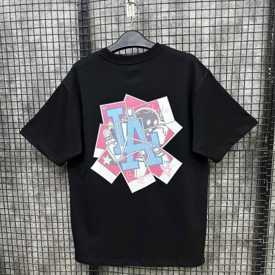 Áo Thun New Era LA Dodger Bowlin Strike Đen *14529250*