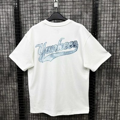 Áo Thun New Era New York Yankees Be Logo Jeans Mono Xanh *17784545*