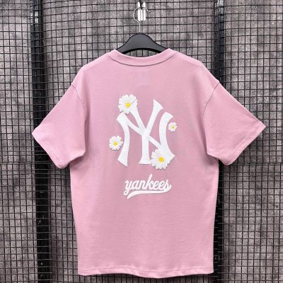 Áo Thun New Era New York Yankees Hồng Hoa Trắng *13765215*