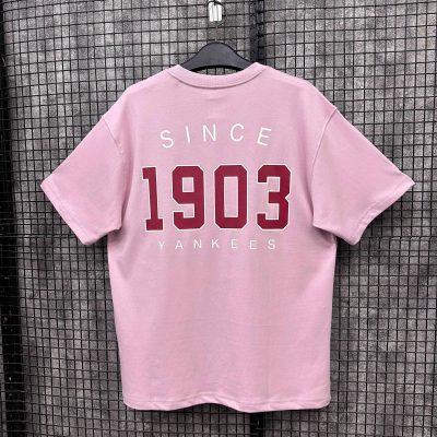 Áo Thun New Era New York Yankees Hồng Chữ Đỏ Trắng *18845787*