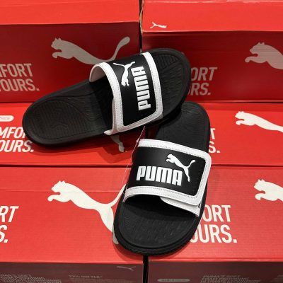 Dép Puma SoftridePro 24 V Trắng Đen *395431 02*