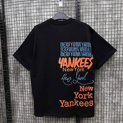 Áo Thun New Era New York Yankees Đen Multitext Đỏ Xanh *18887545*