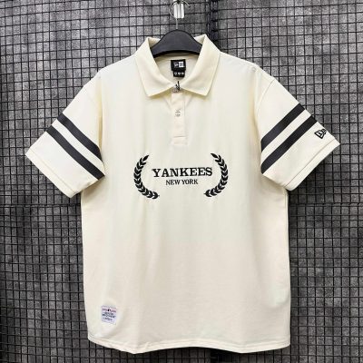 Áo Polo New Era New York Yankees Be Bông Lúa Logo Đen*13798227*