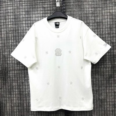 Áo Thun New Era New York Yankees Trắng Full Thêu *13332220*