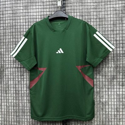 Áo Thun adidas House of Tiro Colourblock - Xanh *JN2579*
