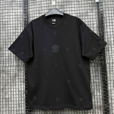 Áo Thun New Era New York Yankees Multi Logo Đen Thêu *13332219*