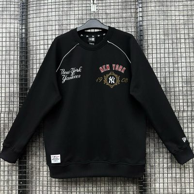 Áo Sweater New Era New York Yankees Đen Viền Vai Trắng 7 *13532887*