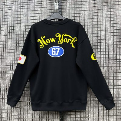 Áo Sweater New Era New York Yankees Đen Chữ Vàng 67 *15444791*