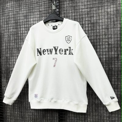Áo Sweater New Era New York Yankees Trắng Số 7 Đỏ *15444793*