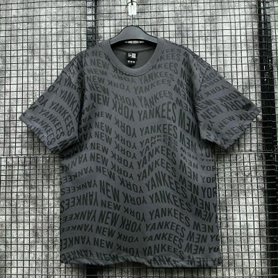 Áo Thun New Era New York Yankees Multi Text Xám *17888548*