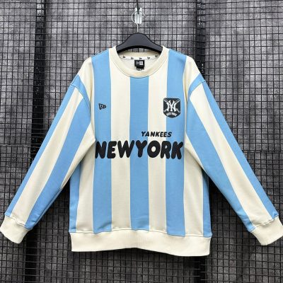 Áo Sweater New Era New York Yankees Sọc Be Xanh *16558904*