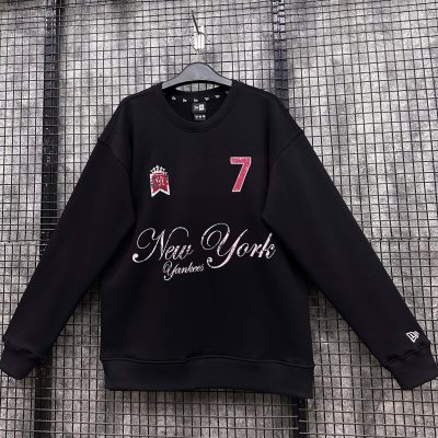 Áo Sweater New Era New York Yankees Đen số 7 Đỏ *16558908*