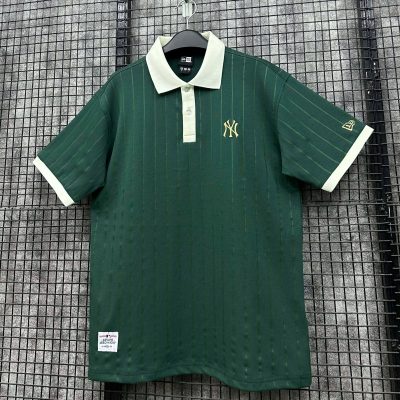 Áo Thun New Era New York Yankees Xanh Rêu Sọc*18844564*