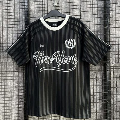 Áo Thun New Era New York Yankees Đen Sọc *15544488*