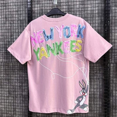Áo Thun New Era New York Yankees Hồng Thỏ Bong Bóng *16599857*