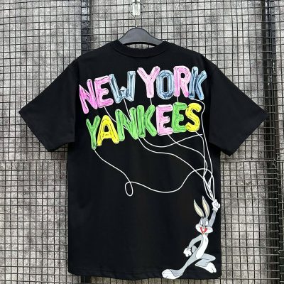 Áo Thun New Era New York Yankees Đen Thỏ Bong Bóng *16599856*