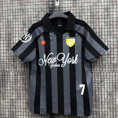 Áo Polo Jersey New Era New York Yankees Xám Đen *13782557*